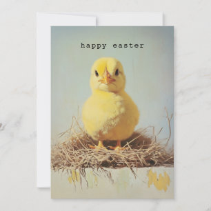 Invitación Pollo gruñón en nido