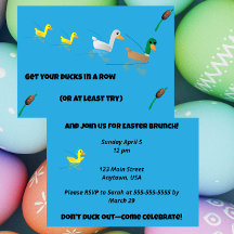 Pon tus patos en fila para el brunch