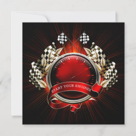 Invitación Ponen en marcha sus motores