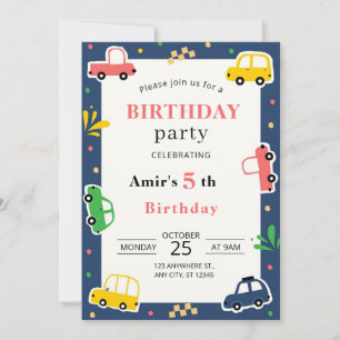 Invitación Ponen en Marcha tus Motores para una Aventura de C