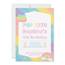 Pop It Birday Party Pastel Pop Bubble Fidget