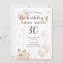 Invitación por 30 años