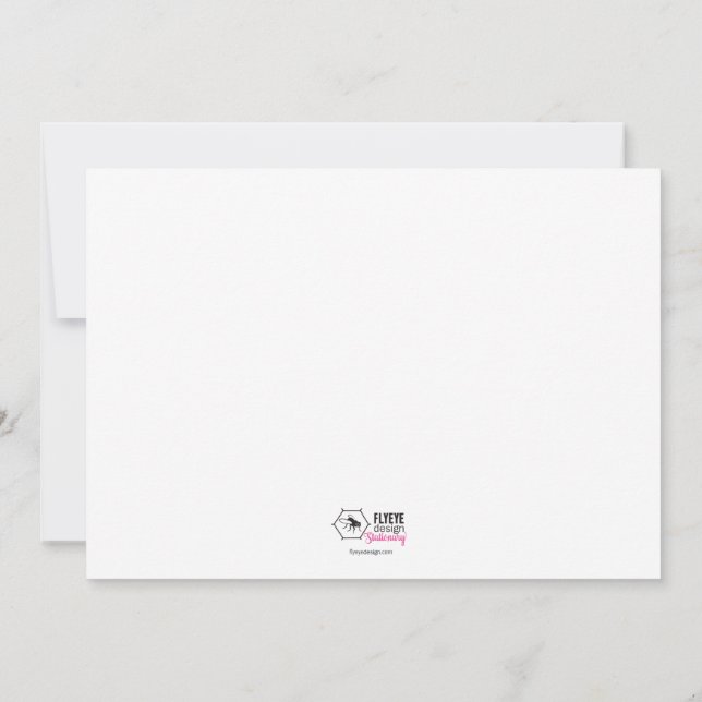 Invitación por 40 años a la licencia masculina de  (Reverso)