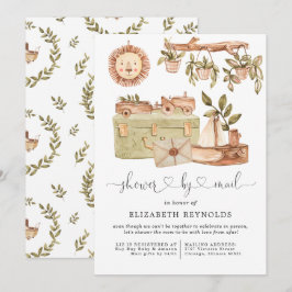 Invitación por correo para Baby Shower Virtual Boh