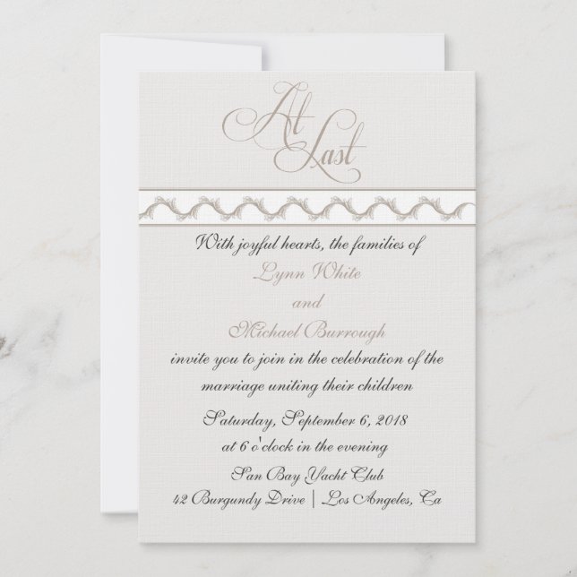 Invitación Por fin (Anverso)