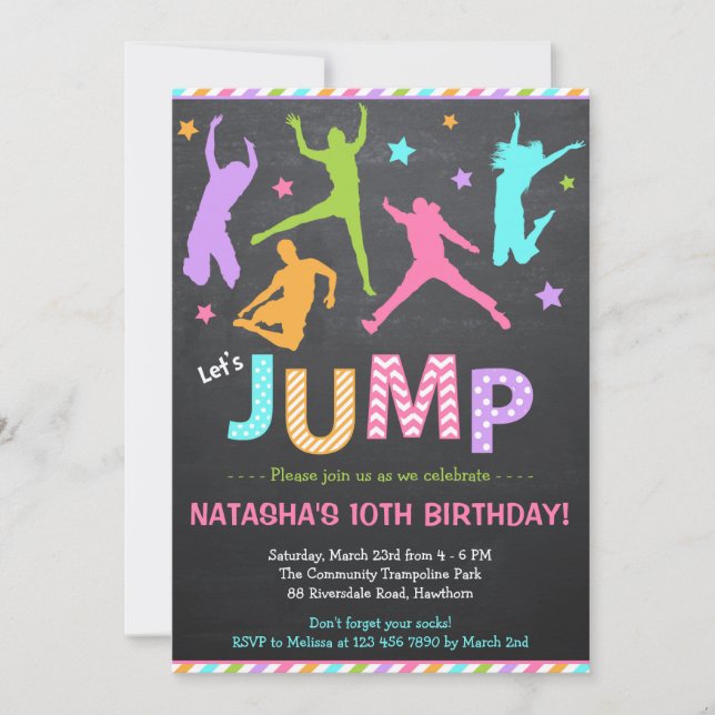 Invitación por salto / Invitación por trampolina (Anverso)