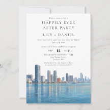 Por siempre feliz después de la boda de Miami