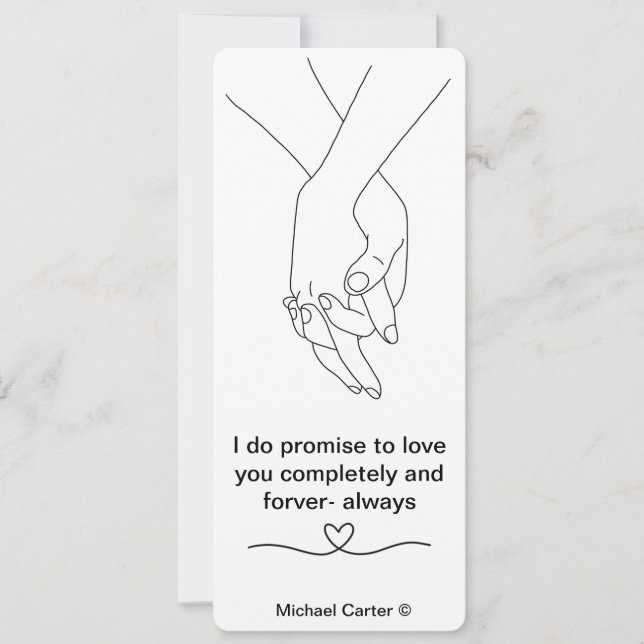 Invitación Por siempre__siempre (Anverso)