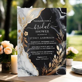 Invitación Por trabajo natural apilado de piedra Marble de du