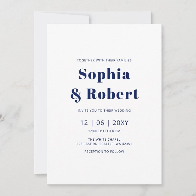 Invitación Por Vellum Overlay Boda Mexicano (Anverso)
