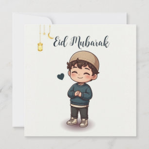 Invitación Porta dinero de Eid, Sobres de Eidi para niños, Re