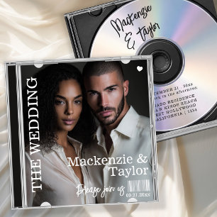 Invitación Portada de CD para Boda