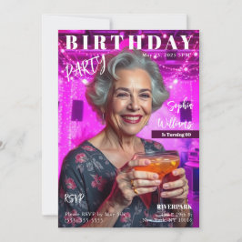 Invitación Portada de la revista Birday