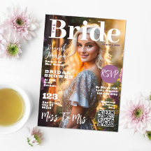 Portada de la revista Bridal Shower