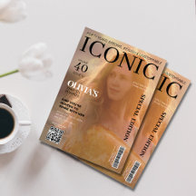 Portada de la revista código qr 40 fiesta de cumpl