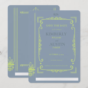 Invitación Portada de libro antiguo   Tema de libro para guar