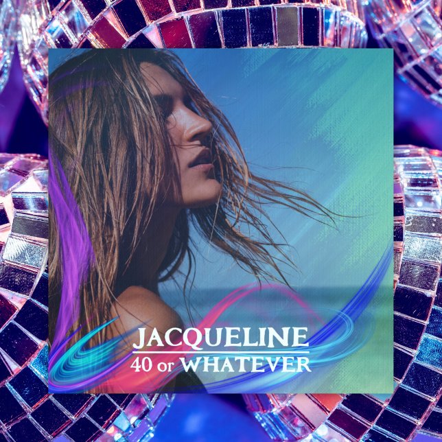 Invitación Portada del álbum de música retro 40 cumpleaños co (Subido por el creador)