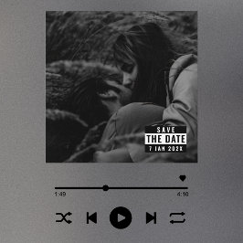 Invitación Portada del álbum Tendencia viral Guardar la invit