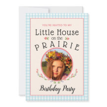 Portada del libro Chica Prairie cumpleaños