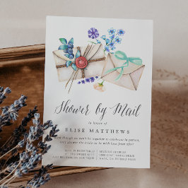 Invitación Post Floral Bebé virtual o ducha de novia por corr