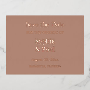 INVITACIÓN POSTAL CON RELIEVE METALIZADO 