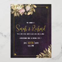 Boda Botánica de Lujo en Negro Carbón Art Déco