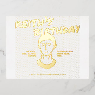 Invitación Postal Con Relieve Metalizado Elegant Wedding RSVP Card – Minimalist Design with