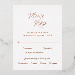 Invitación Postal Con Relieve Metalizado Elegante Rosa Relieve metalizado dorado moderno Bo