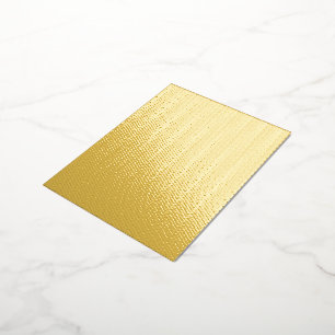 Invitación Postal Con Relieve Metalizado Fondo Rosa cálido y denso - Diseño Boda