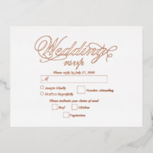 Real Rosa Relieve metalizado dorado Elegante Boda