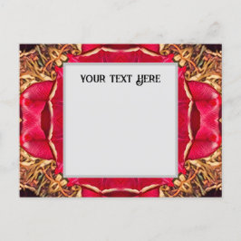 Invitación Postal de Peony Hearts