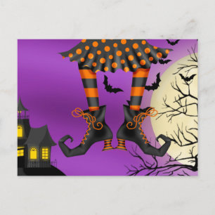 Invitación postales de Halloween (Drop In)