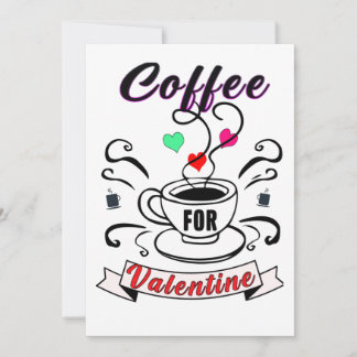 Invitación poster de cumpleaños de café