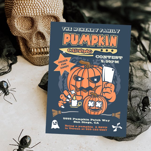 INVITACIÓN POSTER DEL CONCURSO DE ESCUCHA DE PUMPKIN (Subido por el creador)
