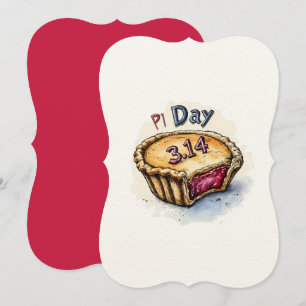 Invitación Postre de Math Meets: Celebración del Día del Pi D