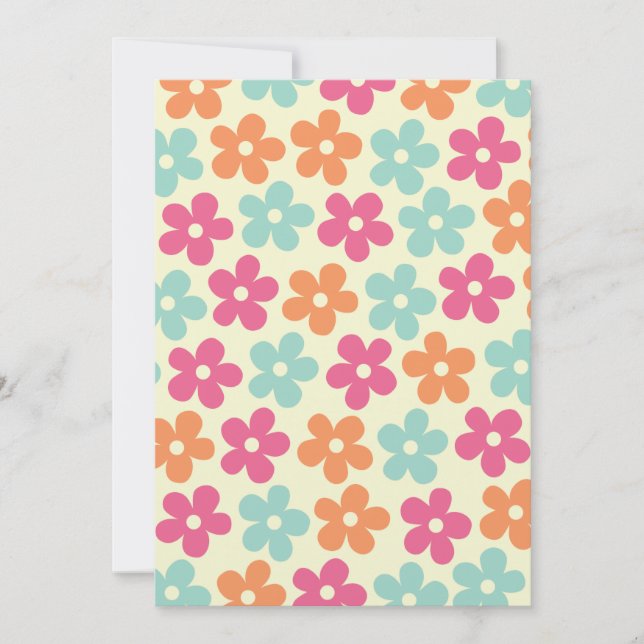 Invitación Potencia de flor (Anverso)