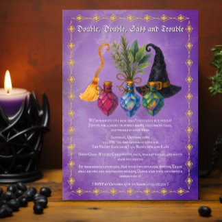 Invitación Potion Elixir-Packed Cocktail Fiesta
