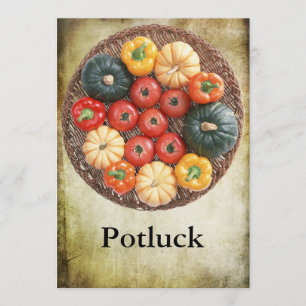 Invitación Potluck