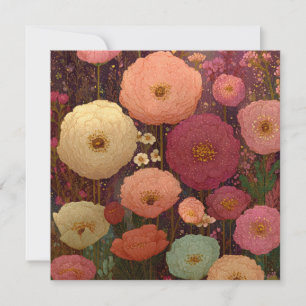 Invitación Prados Coloridos de Flores Silvestres 3