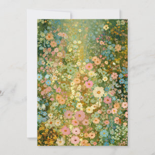 Invitación Prados Coloridos de Flores Silvestres 3