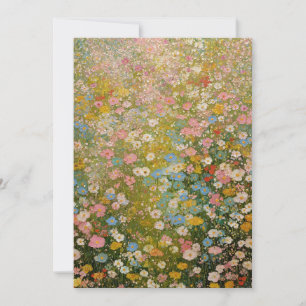 Invitación Prados Coloridos de Flores Silvestres 3
