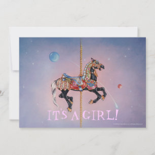 INVITACIÓN PRANCING PONY CAROUSEL