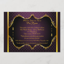 Invitación pre-Prom, Pre-Prom, Quinceanera, Sweet1