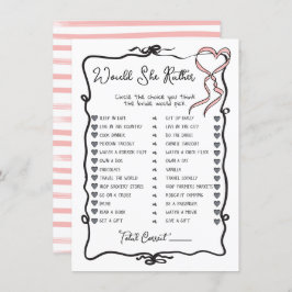 Invitación ¿Prefiere entregar el juego de ducha de novias de 