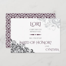 Invitación Pregunta para la boda del candelabro barroco de ci