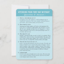 Preguntas y respuestas sobre el servicio BAT MITZV