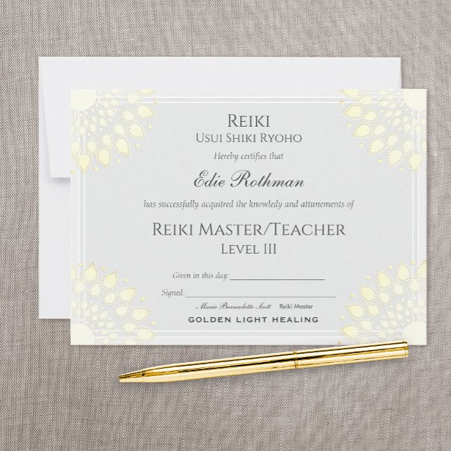 Invitación Premio de Mayoría de Lotus de Reiki (Subido por el creador)