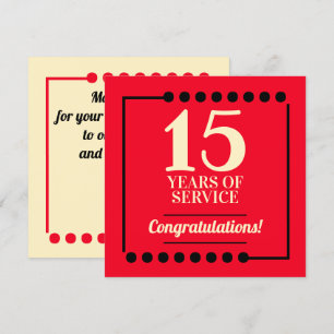 Invitación Premio de reconocimiento del aniversario de un emp