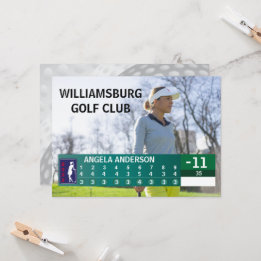 INVITACIÓN PREMIO GOLF TOURNAMENT LOW SCORE GOLFER