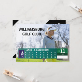 INVITACIÓN PREMIO GOLF TOURNAMENT LOW SCORE GOLFER
